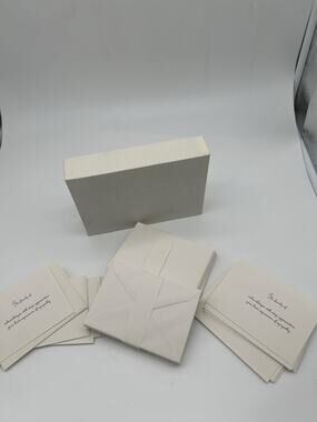 Lot of 41 Vintage Regal No. 126 Sympathy Thank You Cards Envelopes Boxed Funeral